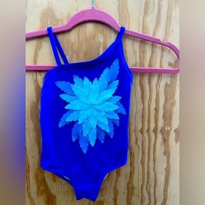 Gymboree Girls's Blue Swimsuit Size 4